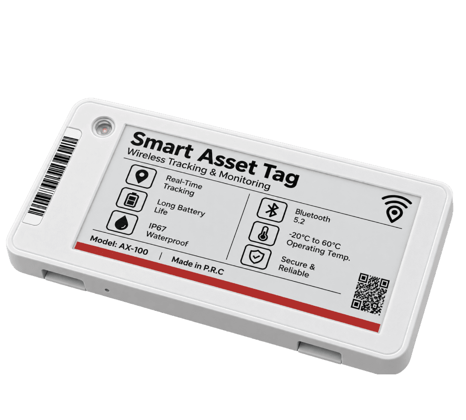 An Ithina C-27 electronic shelf label