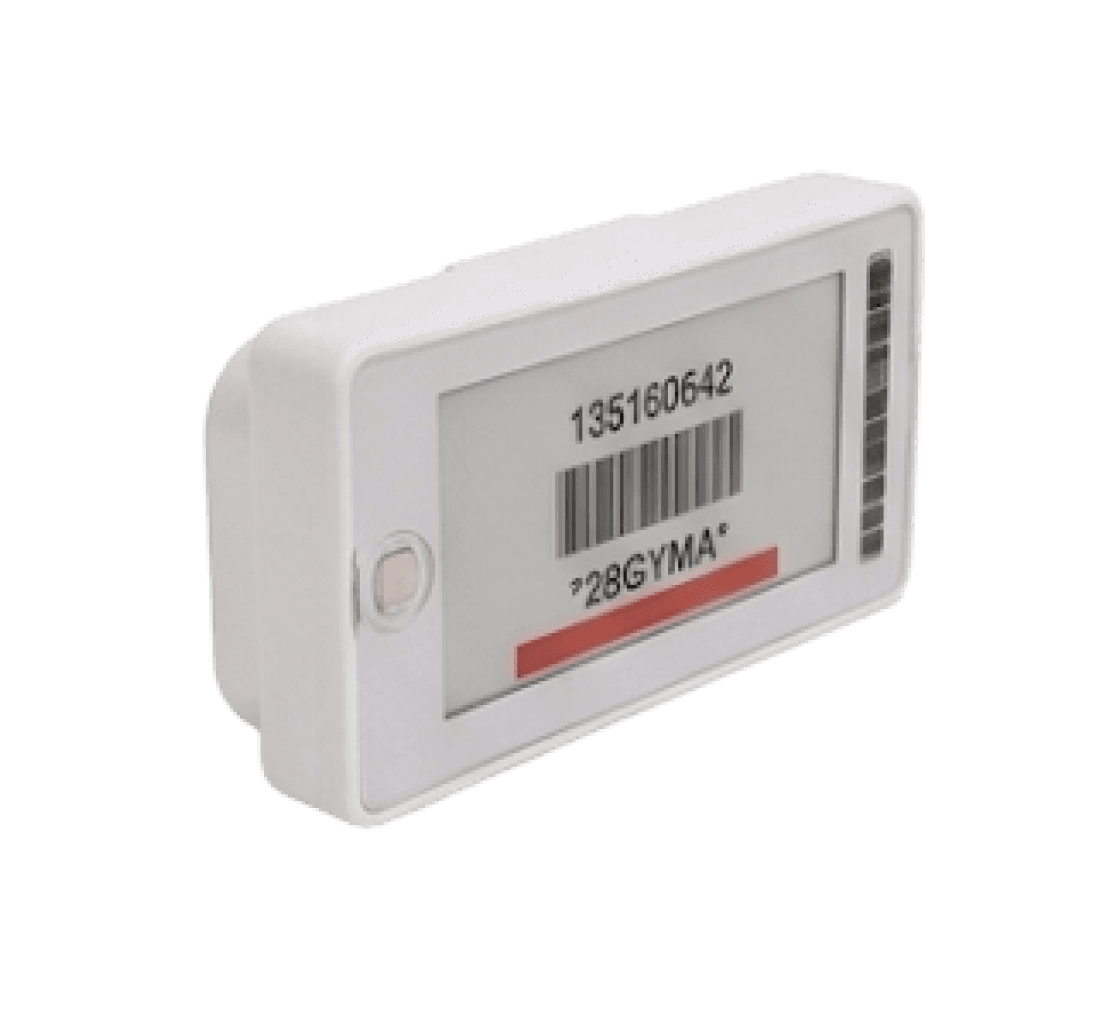 An Ithina P-21 electronic shelf label