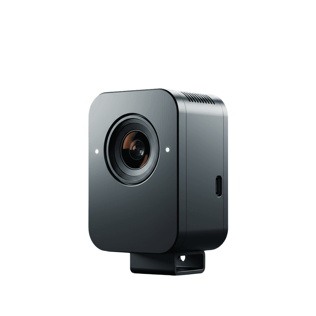 An Ithina in-store camera on its mount