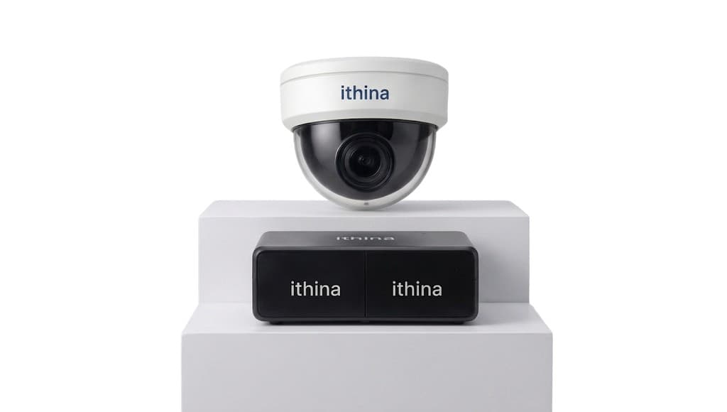 An Ithina in-store camera and sensor
