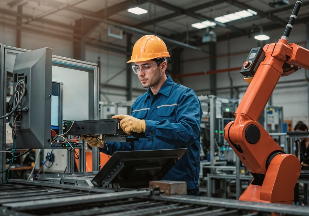 Manufacturing shop floor