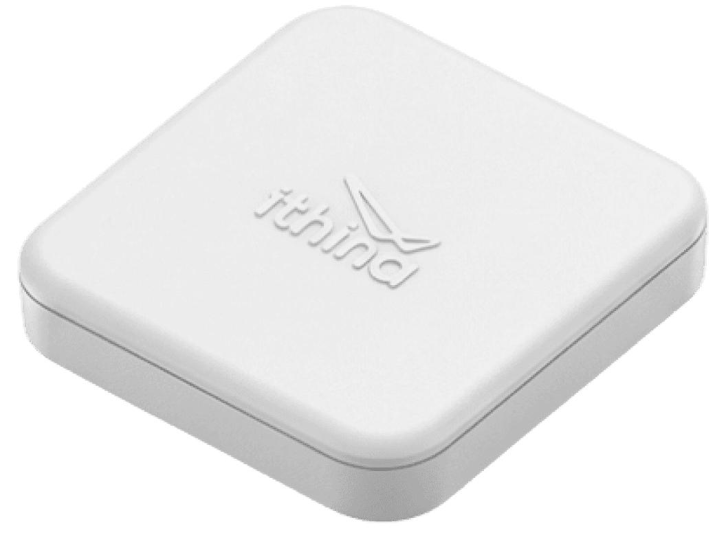 An Ithina T Series tag seen from above at an angle