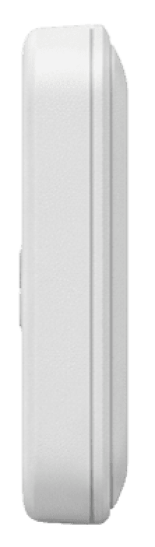 An Ithina T Series tag seen edge-on, showing how little it stands proud