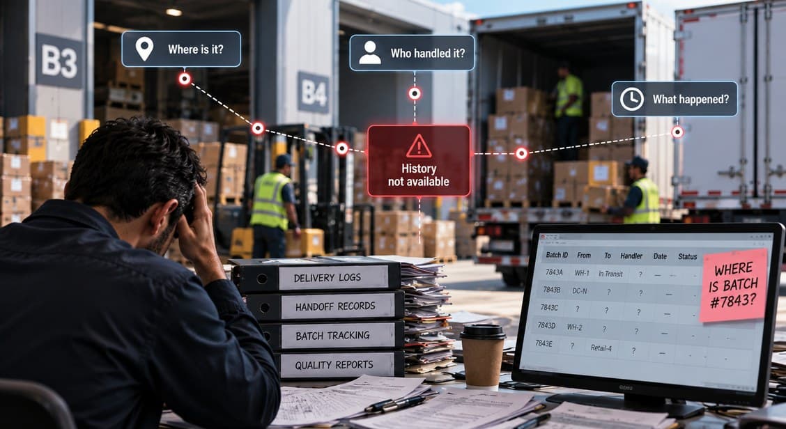 Maestro analysing a container's events and recommending the move to sorting